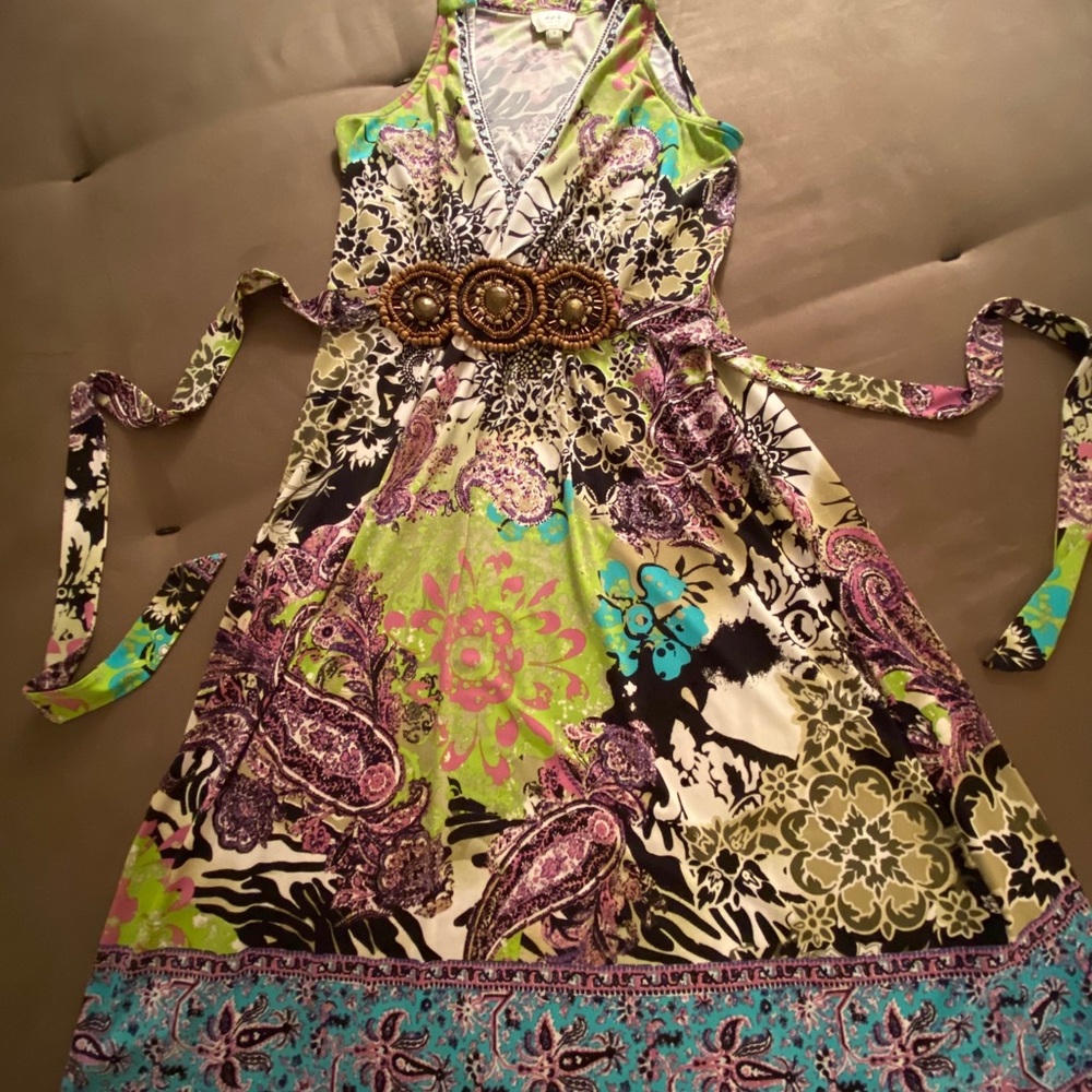 Multi colored dress